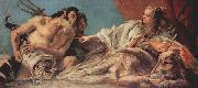 Giovanni Battista Tiepolo Neptun bietet der Stadt Venedig Opfergaben USA oil painting artist